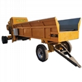 Mobile construction template crusher