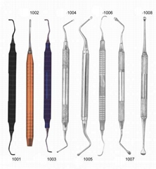Endodontic Condensers, Obturation Instruments Excavators, Probes