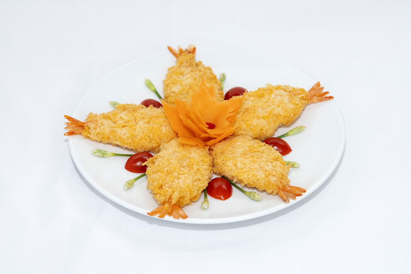 FROZEN DEEP-FRIED BREADED BUTTERFLY BLACK TIGER SHRIMP (CAMIMEX)