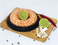   FROZEN COOKED RING VANNAMEI SHRIMP (CAMIMEX)