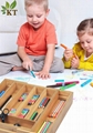 Wooden spoon and fork divider tray 3