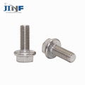 Stainless Steel 304 A2 DIN6921 Flange Bolts 5