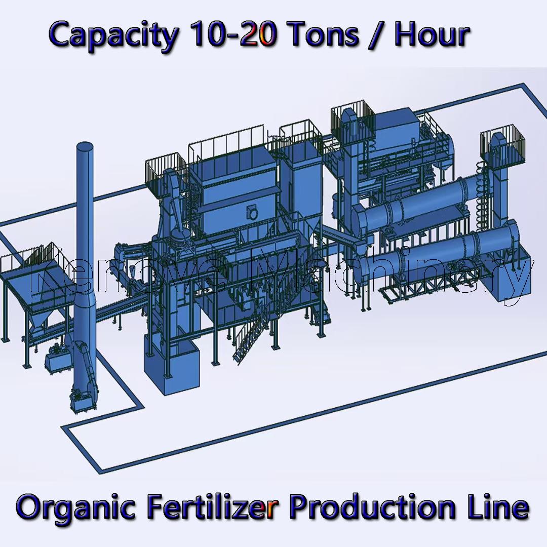 10-20 Tons / Hour Organic Fertilizer Production Line  1