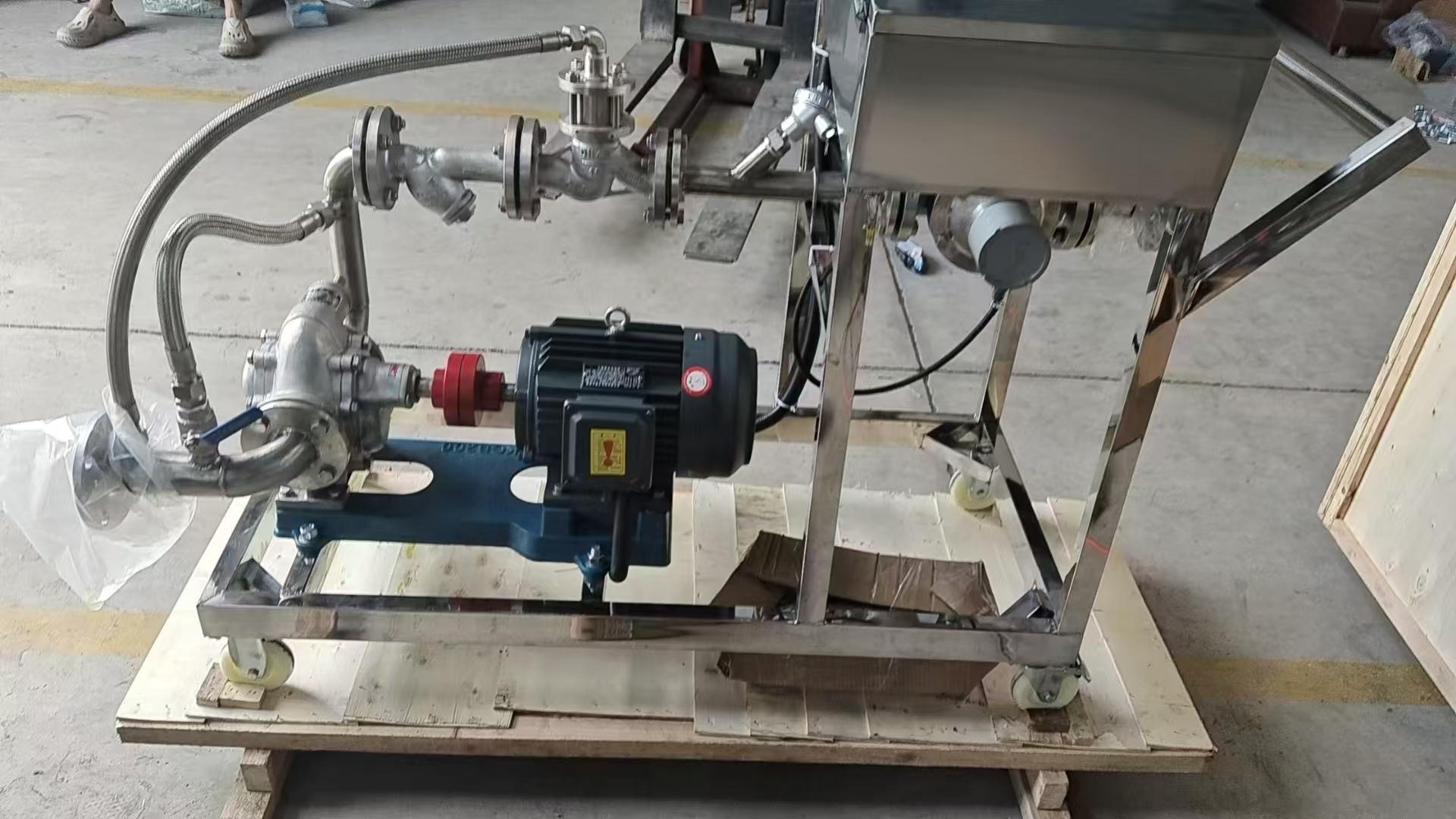  化工溶劑灌裝大桶設備磷酸灌裝大桶計量泵 4