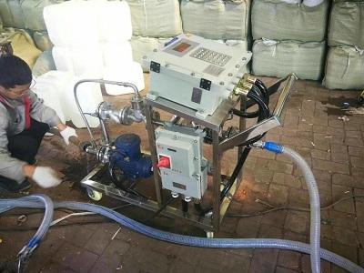 防爆型液体自动灌装大桶设备防爆大桶灌装机  5