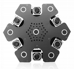 New St   e 6 Eyes Rgb Rotating Laser Stage Light For Dj Disco Night Club KTV Bar
