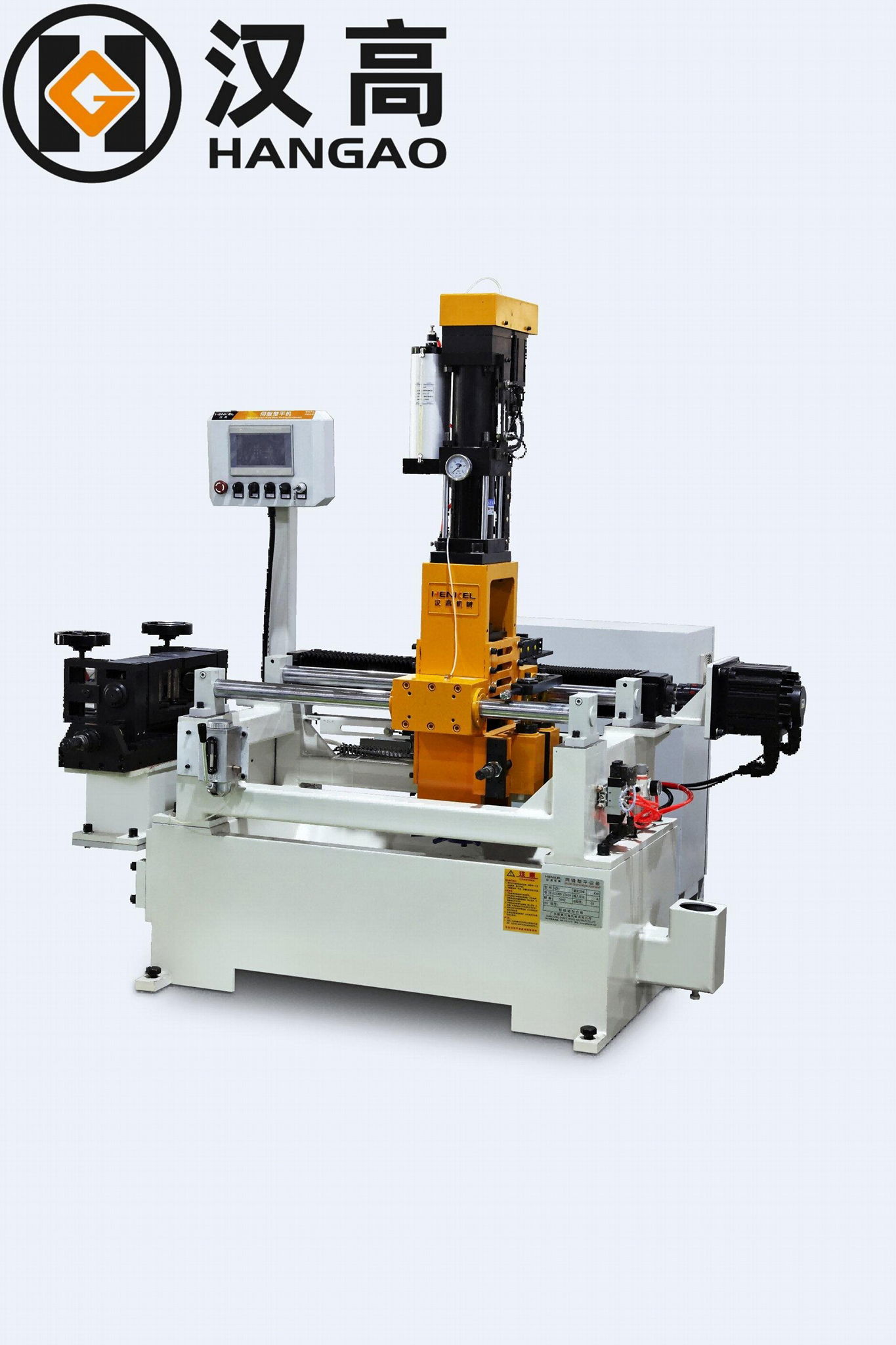 High speed and heavy duty weld bead roller machine