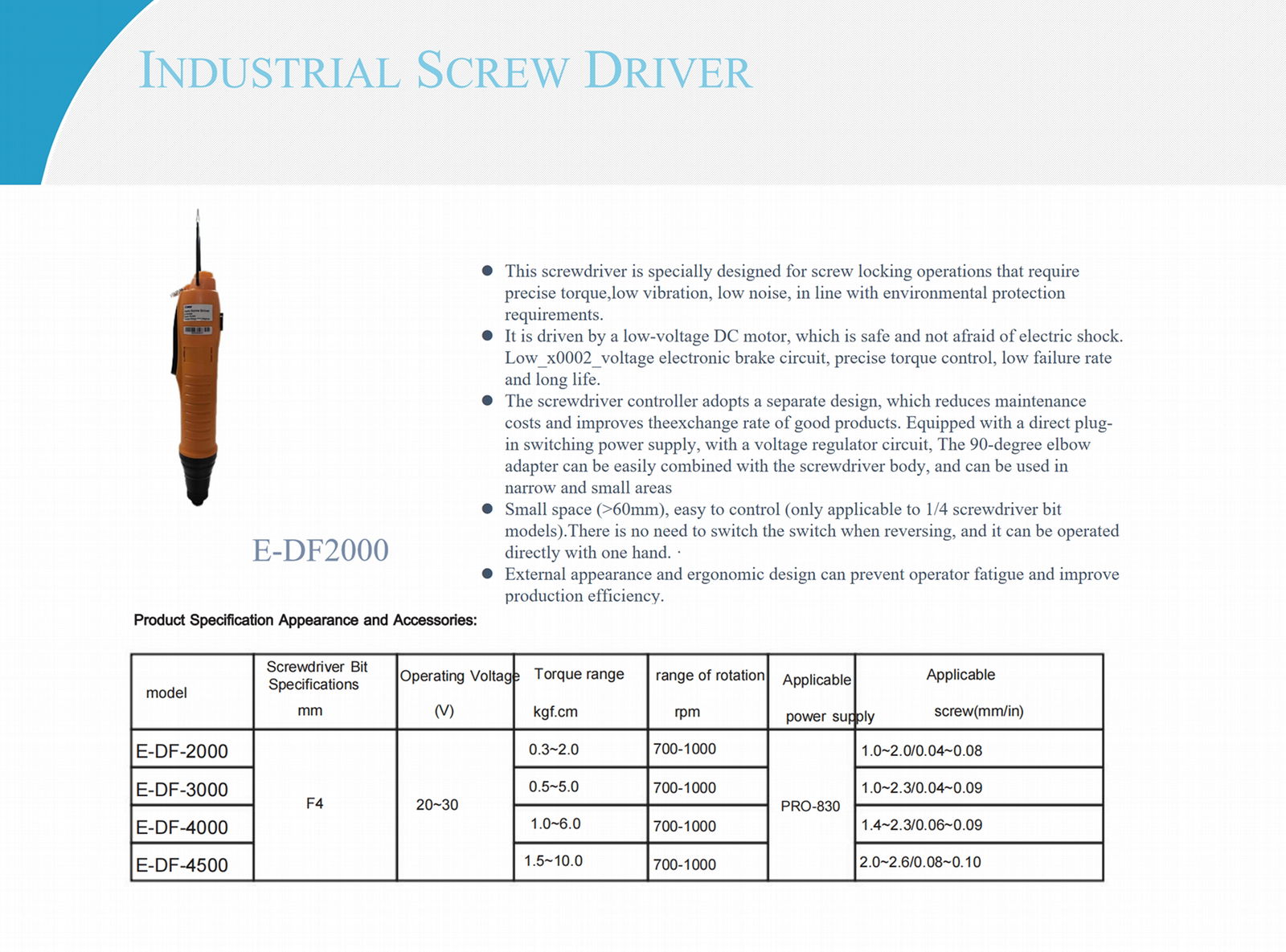 Industrial Screw Driver 3