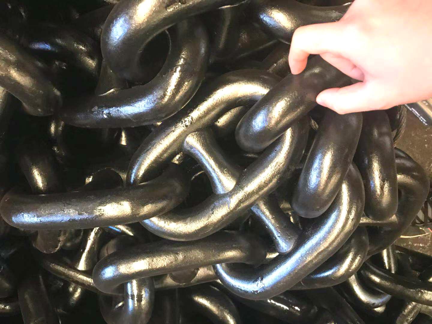 Welded Large Pitch Stud Anchor Chain for Ship