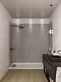 STRIPED ROCK- MATT FINISH SHOWER/BUTH TUB SURROUNEDS 4