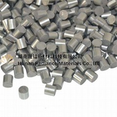 Production of tungsten alloy rods in various sizes and shapes