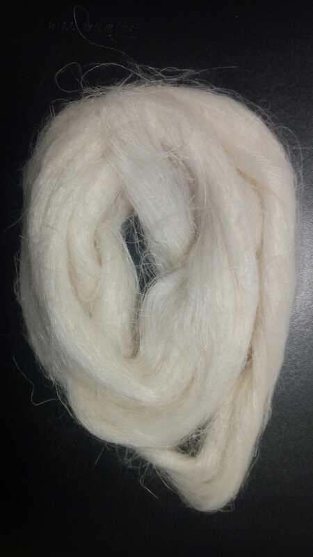 Flax fiber sliver