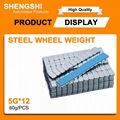 steel stick on wheel weights