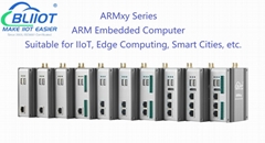 ARMxy Series RK3568J/RK3568B2 4*A55 64-bit Supports Node-Red PWM