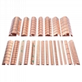 Beryllium copper shrapnel shielding room spring SMD beryllium plated shrapnel 5