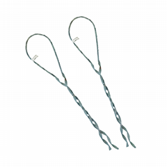 Overhead Pole Wire Accessory Hardware for ADSS Preformed Dead End Handles