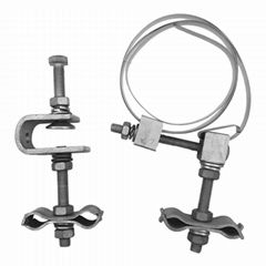 High quality OPGW for pole/tower down lead clamps