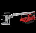 CE Approved 12m-39m Aerial Tracked Telescopic Spider Boom Lift 2