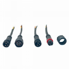 M10 Waterproof 2 3 4 5 Pin IP68 Cable Wire Plug YCZXF Outdoor Extension Cable