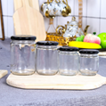 Hot Design Empty Clear Round Canned