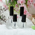 Coloured Small Design Glass Nail Polish Bottles with Cap 4