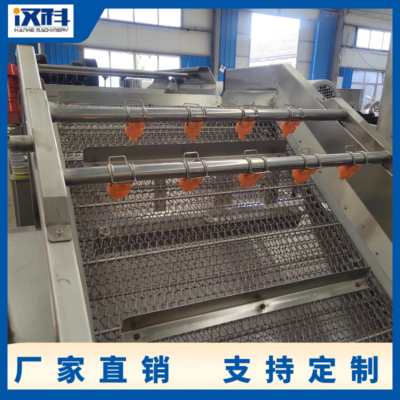 楊梅氣泡清洗機 高壓噴淋去農殘洗菜機 木耳去雜清洗機 2