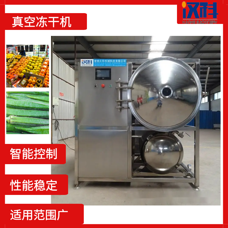 火龙果冻干机 中药材低温干燥设备 全自动PLC控制真空冻干机 3