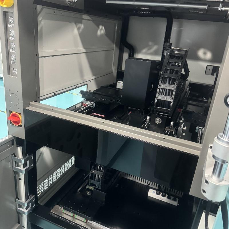 Veshay PCB Laser Marking Machine Top-Bottom Laser Heads Synchronized Marking 5