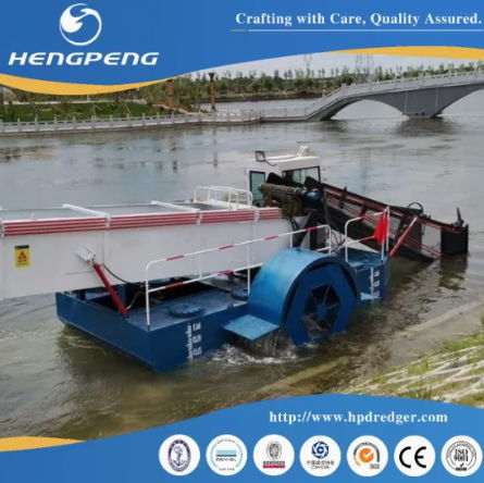 China Efficient Aquatic Weed Harvester & Water Plant Cutting Vessel 4