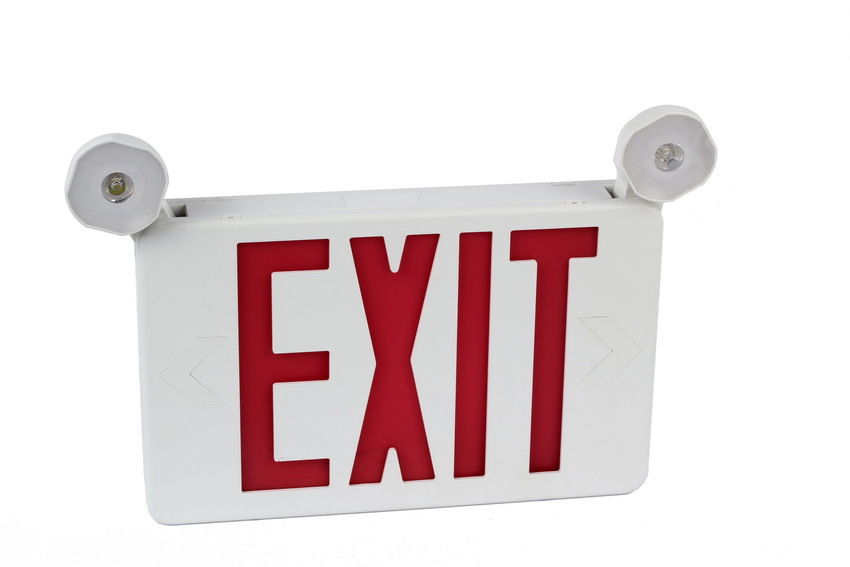 UL Certified EXIT sign Double-headed emergency lamp 2