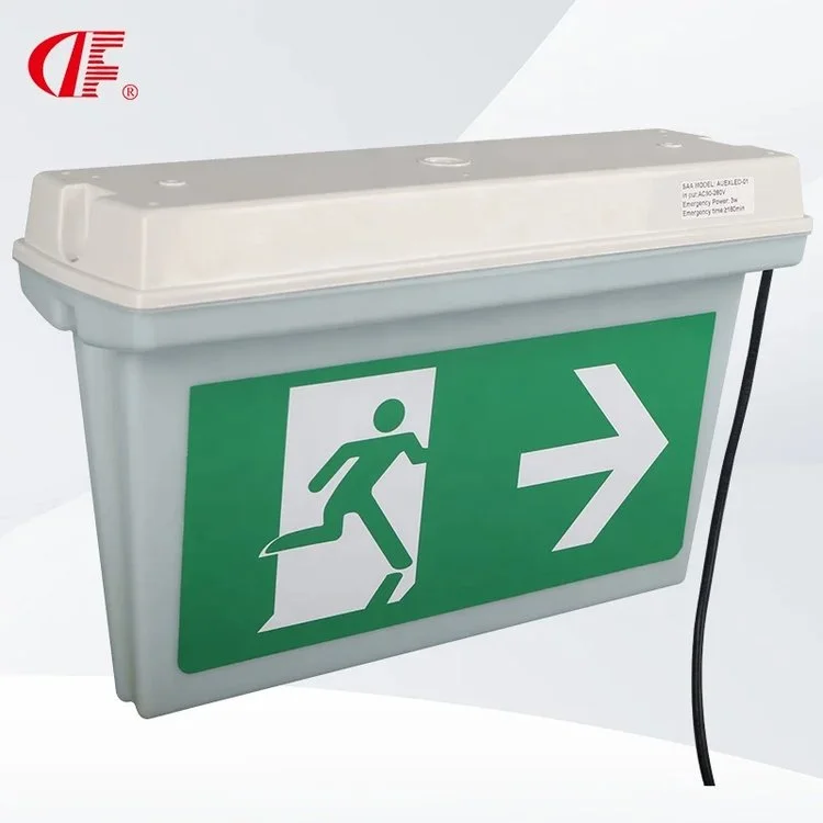 SAA/CE certified emergency evacuation 3-hour fire light Emergency light 3