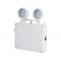 IP65AUEXLED-M车库楼道壁装一体双头灯防水LED应急灯
