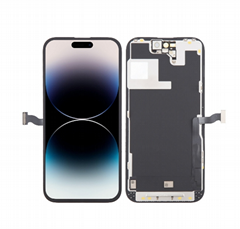 For iPhone 14 Pro  RJ FHD LCD Screen with Digitizer Full Assembly