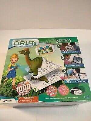 NEW Odyssey ARIAs Adventures Educational Gaming System w/Virtual Reality Headset 1