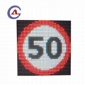 Pole Mounted Traffic Variable Message Sign