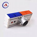 Red Blue Solar Flashing Traffic Warning Light 2