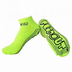 Custom Logo Non Slip Trampoline Socks