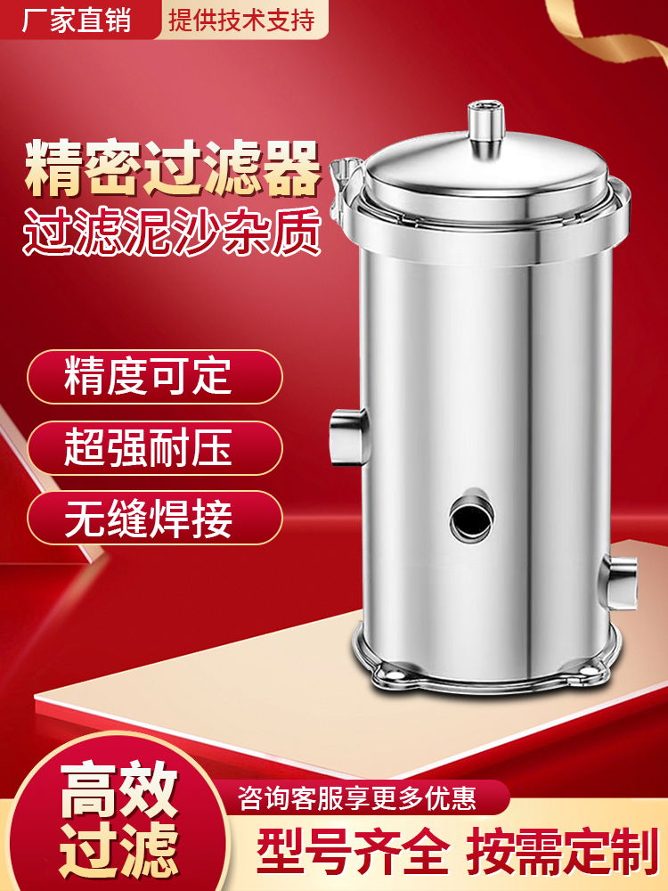 304不锈钢保安精密过滤器 3