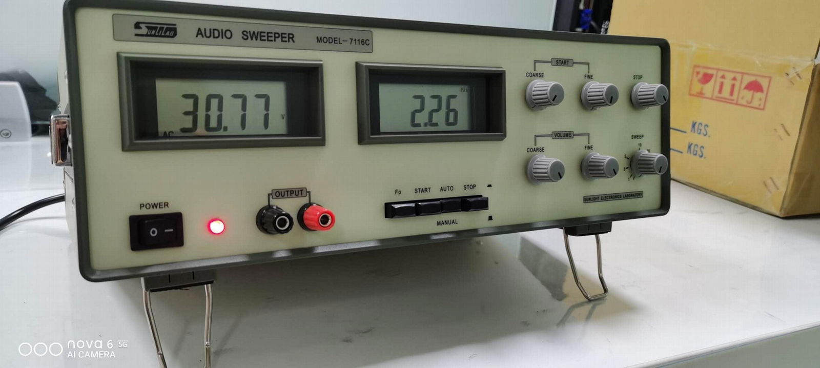 Model-7116C frequency scanner