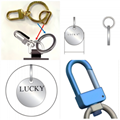 Keyring and Keychain set with Dog Hook