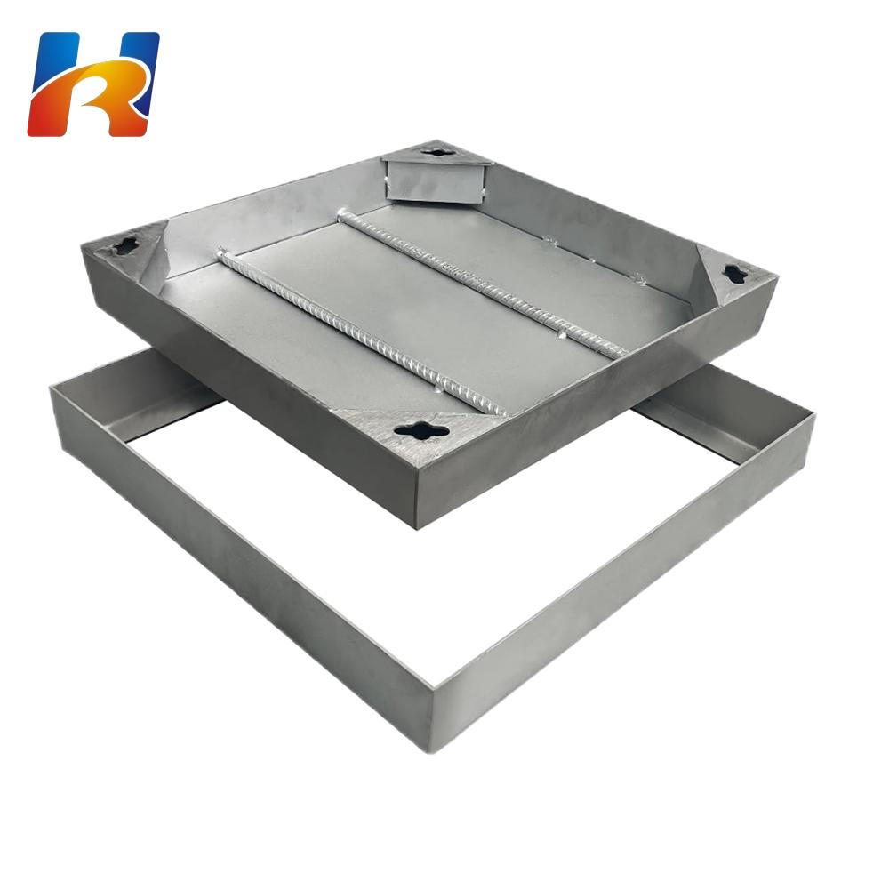 Premium Heavy Duty Stainless Steel Invisible Manhole Cover for Sewers 5