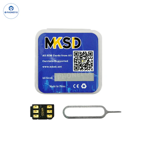 MKSD iOS 18 SIM 解鎖卡帶單面膠適用於 iPhone 16 系列
