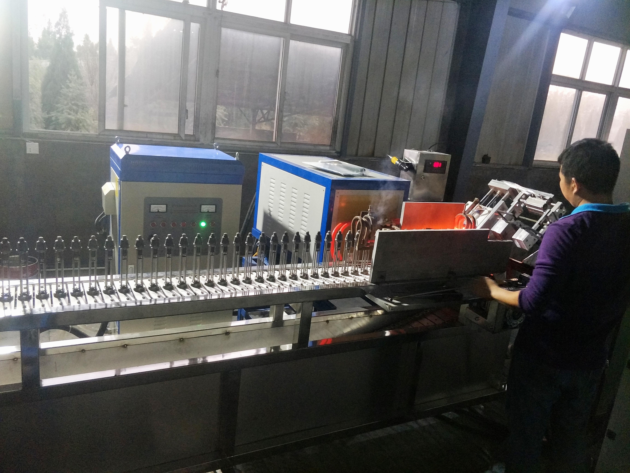 Mining drill bit welding equipment brazing machine 2