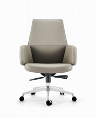 Genuine Leather Office Chair for 3 Cloros Home Office Conference Room