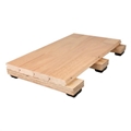 Hevea solid wood fixed system for