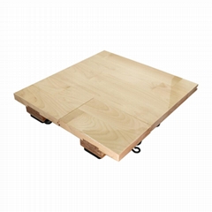 Fiba Indoor Approved Wood Basketball Sports Flooring Wooden Court Tile