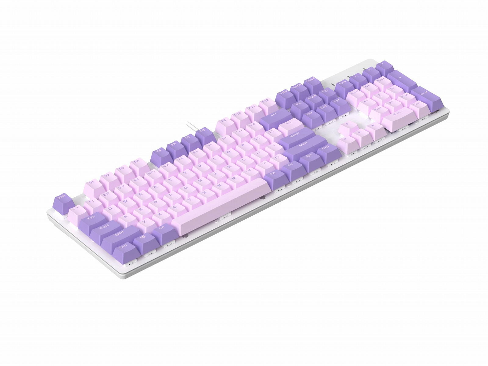 Full key contactless wired backlit mechanical keyboard 3