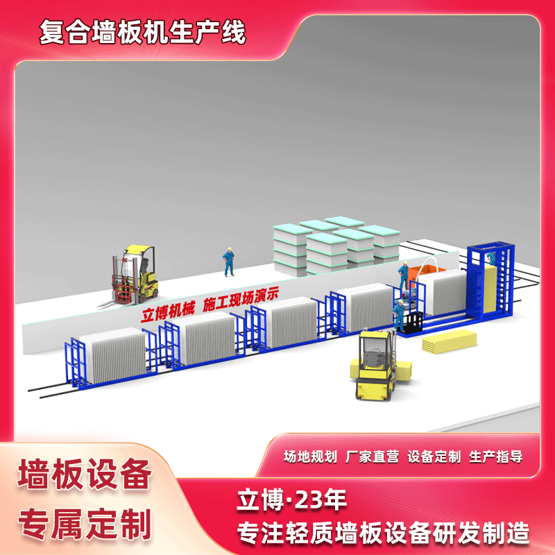 轻质复合保温墙板生产线 3
