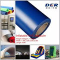 Manufacturer  China perfect peeling strength tarpaulin for Inflatable castles 