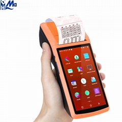 Portable Smart POS System Handled Terminal Printer with Android